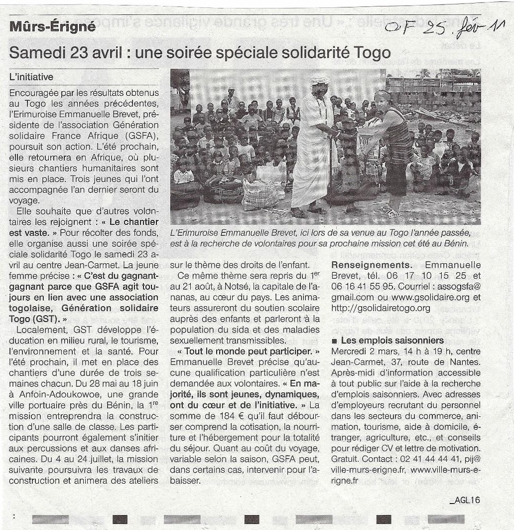revue de presse GST
